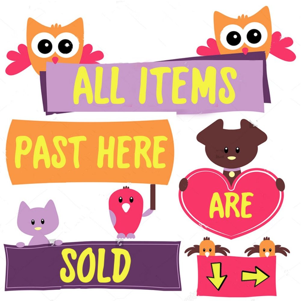All Items Past This Point Have Been Sold